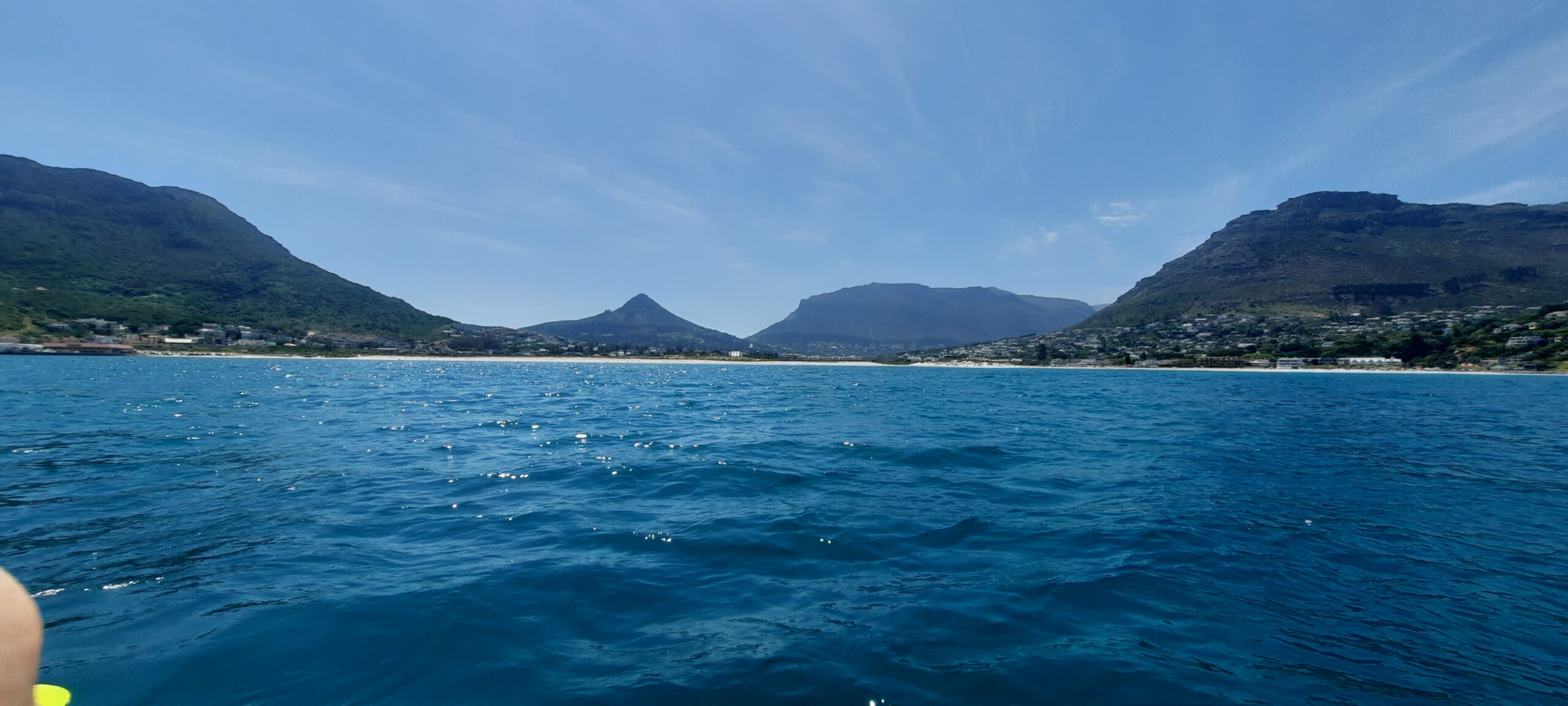 Ocean view from the west coast