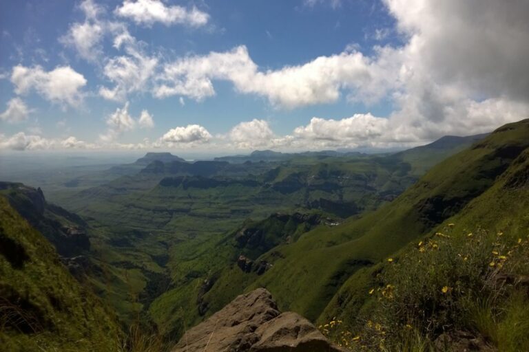 Uitzicht in de Drakensberg